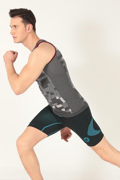 GIGOTTO Μπλουζάκι Sports Gym Seamless Seamless