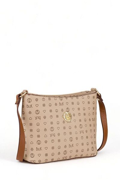 Bilik Deri Geantă de damă Monogram Light Mink-tan Nv 1008-mn