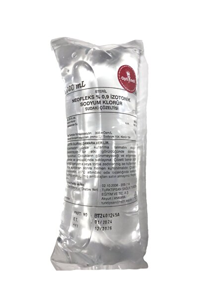 Optinell Nacl Burun Temizleme Suyu Serumu (% 0,9) 1000 Ml. 1 Litre