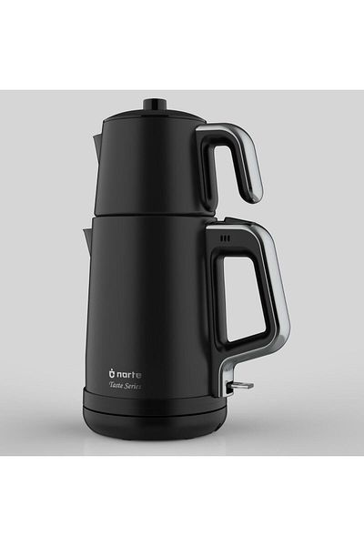 NARTE Nt-Tm200B Black Steel Teapot