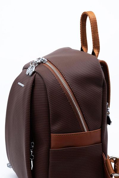Silver Polo Γυναικείο σακίδιο πλάτης Brown - Tan SP926