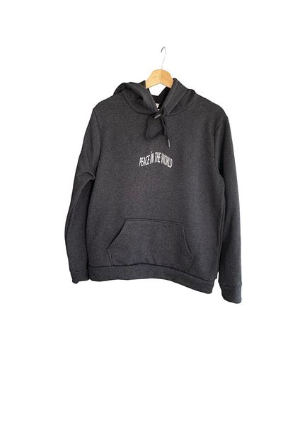 SAAT TEKSTİL Hooded Kangaroo Pocket 2 Thread Ribbed Sweatshirt