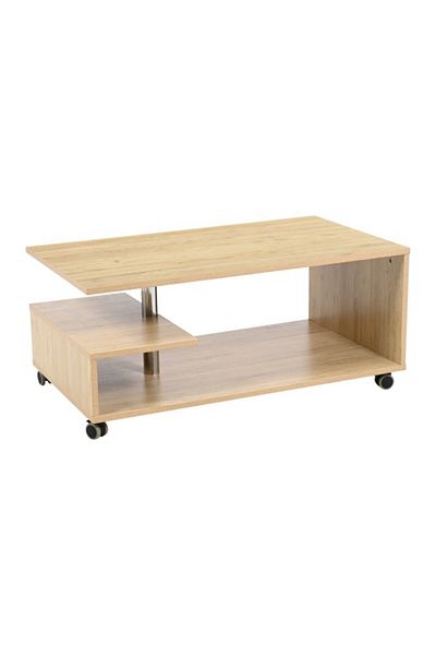 micasa Elegant Design Melamine Rectangular Coffee Table