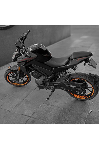 Çınar Extreme Neon Fosforlu Turuncu İç Dış Motosiklet Jant Şeridi Takımı Çınar Extreme - 0726199643568