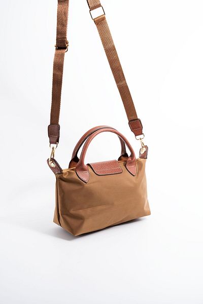 Silver Polo Γυναικεία τσάντα χιαστί Silver & Polo Tan SP1164