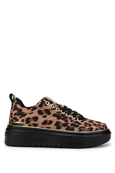 Tamer Tanca Γυναικεία Vegan Leopard Sneakers & Sports Shoes