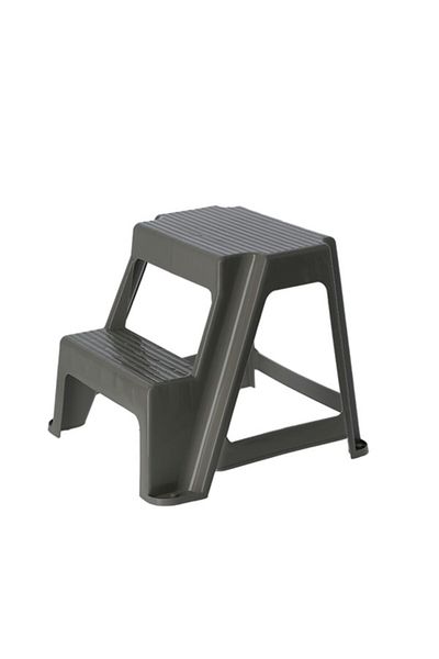 Gracious Living Durable High Quality Material Compact Double Step Stool