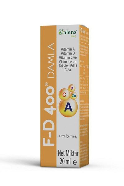 Valens F-D 400 Drops Vitamin and Mineral