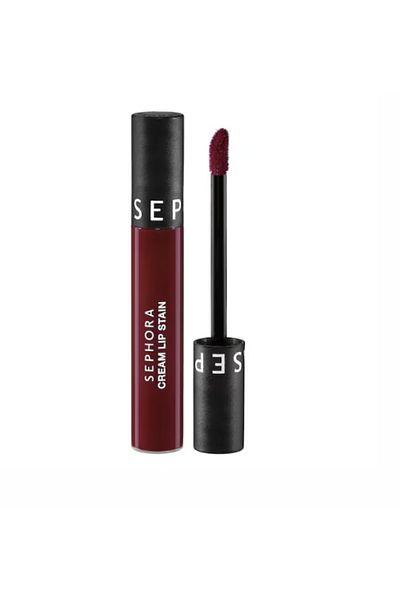 SEPHORA Cream Lip Stain – Non-Smudging Velvet Finished Lipstick - Matte Liquid Lipstick