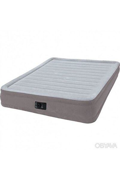 Intex PVC High-Quality Fiber Tech Full Comfort Inflatable Air Bed