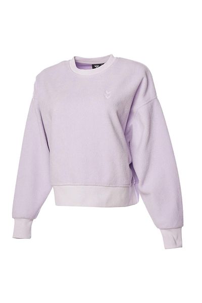 hummel Hanorac roz cu gât rotund pentru femei Lena Sharpa