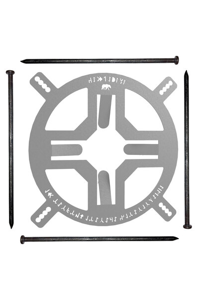 Kamp Ayısı ® Swedefire™: Bushcraft Isveç Kütük Ocağı