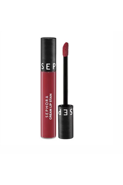 SEPHORA Cream Lip Stain – Non-Smudging Velvet Finished Lipstick - Matte Liquid Lipstick