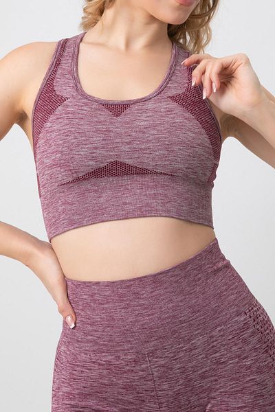 Doremi Sutien sport căptușit pentru înotător fără cusături