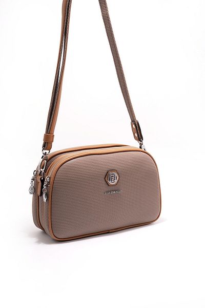 Silver Polo Silver & Polo Sand - A.Taba SP745 Γυναικεία τσάντα χιαστί