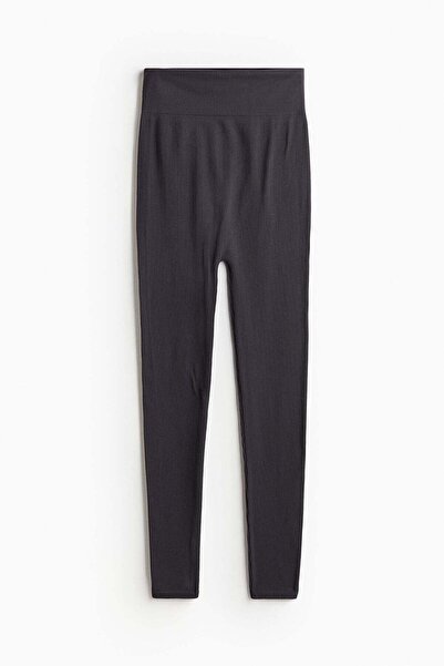 H&M بنطلون ضيق مضلع بدون درزات من MAMA