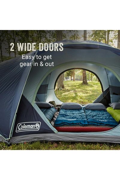 Coleman Skydome 10-Person Outdoor Camping Tent X-Large