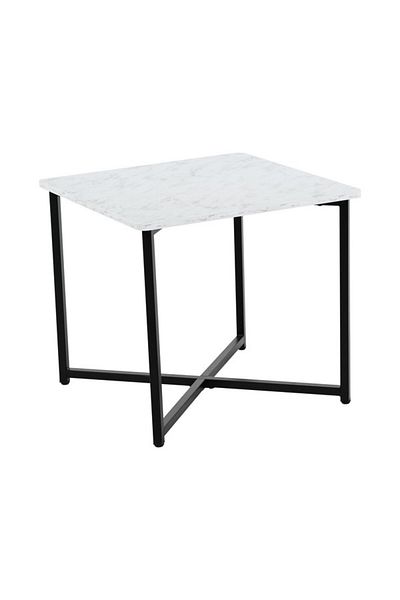 micasa Elegant Design Melamine Top Square Shaped Table CJ-23103CWH