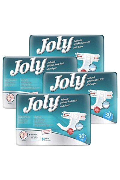 Joly Belbantlı Yetişkin Hasta Bezi Orta 30 lu x 4 Adet