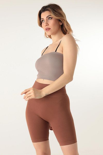 Miorre Αθλητικό μπουστάκι Strapless Strap Ribbed