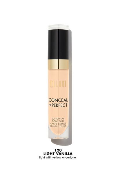 MILANI Conceal + Perfect Longwear Concealer - 120 Light Vanilla