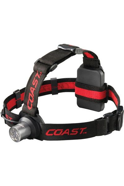Coast HL5 175 Lumen LED Headlamp with Hardhat Compatibility