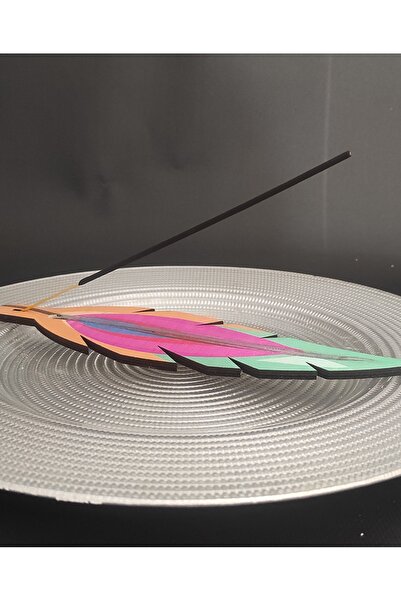 BOHEM Ahşap tüy tütsülük