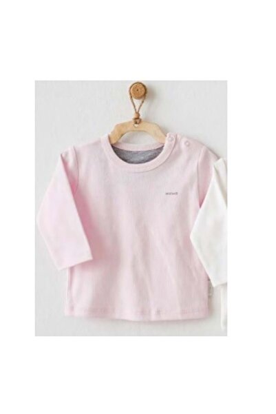andywawa Uzun Kollu Tshrt Pembe