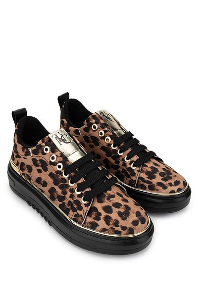 Tamer Tanca Γυναικεία Vegan Leopard Sneakers & Sports Shoes