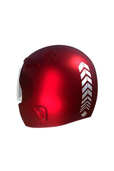 Çınar Extreme قطعتان من الخوذة بتصميم رياضي - ملصق مرآة السيارة، فلورسنت، عاد...