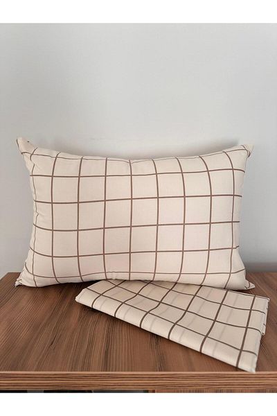 üntaş Double Rubber Free Flat Sheets and 2 Pillowcases