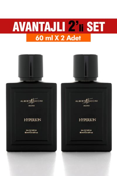 Alberto Taccini 2'Li Set Alberto Taccini Hyperion Erkek Parfümü 60 ml