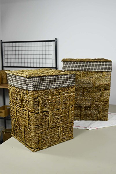 SepetçiBaba 2'li Çamaşır Sepeti Yeşil - SFB175