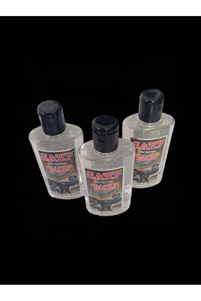 Sarp Lastik Parlatıcı Badem Yağı Deri Vinil Koruyucu 3x 200ml
