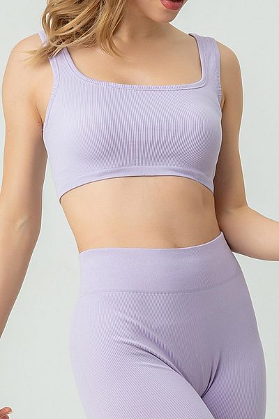 Doremi Seamless Ribbed Sports Bra