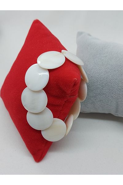 Nej Mother of Pearl Stone Bracelet