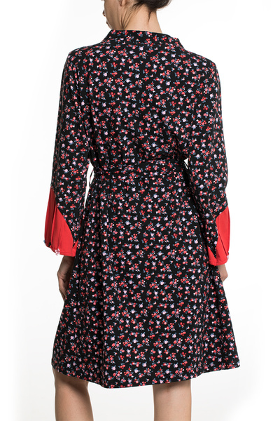 Doremi Long Sleeve Combed Cotton Dressing Gown - Comfortable Fit