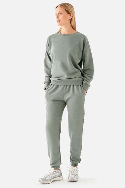 Superstacy Mia Oversize Khaki Jogger Sweatpants