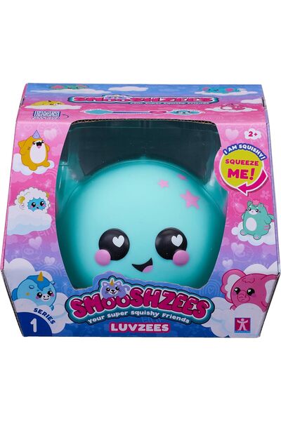 Smooshzees لوفزيس، نودل، أكسولوتل أخضر، شخصيات قابلة للتجميع، فائقة النعومة، ...