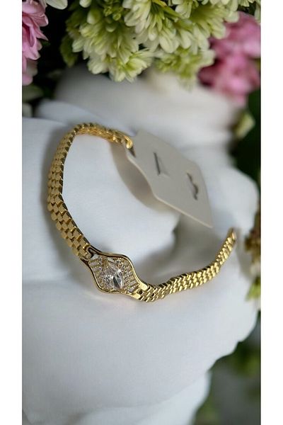 İNN JEWELLERY Xuping Bracelet Tarnish-Free Antiallergic Zirconium Figured (2 Years Importer Warranty)