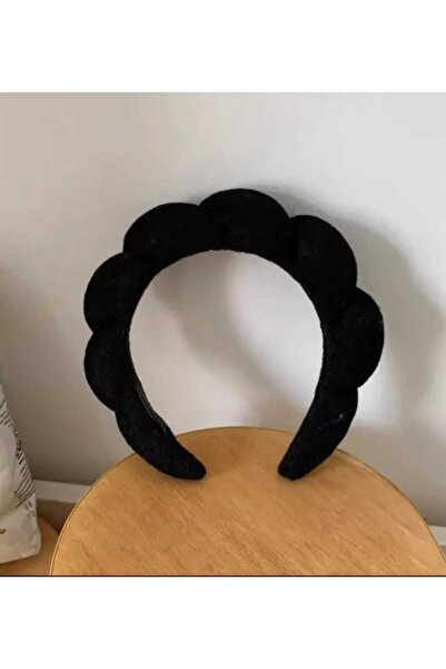 KANİNCHEN Banda de păr pentru machiaj Bentita pentru spălarea feței Bentita pentru păr cu burete de nor Bandă pentru îngrijirea pielii