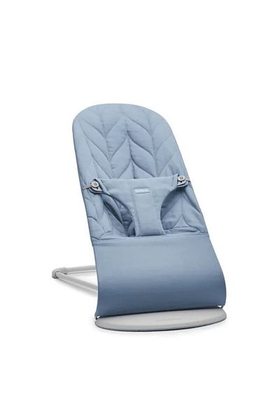 BabyBjörn BabyBjorn Bouncer Bliss BabyBjorn Bouncer Bliss Woven, Petal Quilt - Blue , Petal Quilt - Blue