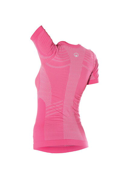 MioFit Women's Energy Exercise Fit Short Sleeve Seamless Sports T-Shirt