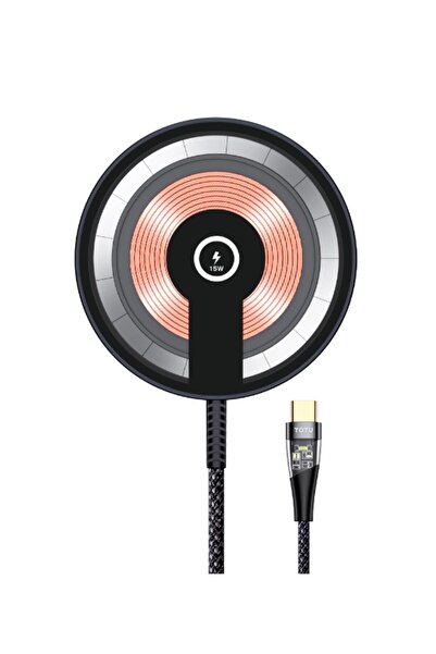 Totu Cacw-063 Super Fast Magsafe Özelikli 15 W Araç Içi Kablosuz Telefon Tutucu