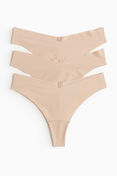 H&M 3-pack invisible Brazilian briefs