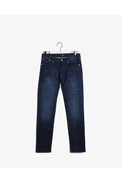 Gant Erkek Lacivert Extra Slim Fit Jean Pantolon