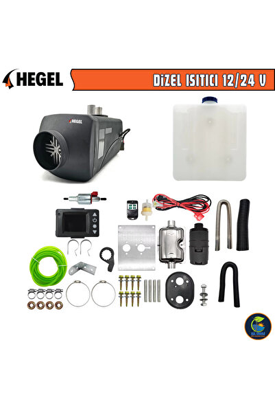Hegel Araç Tipi Dizel Isıtıcı 12/24 Volt (WEBASTO MUADİLİ)