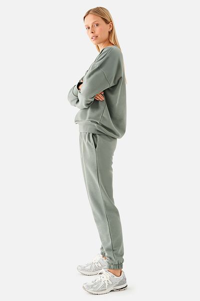 Superstacy Mia Oversize Khaki Jogger Sweatpants
