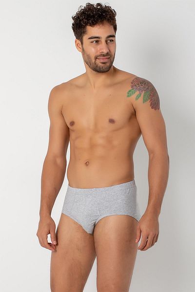 Doremi 100% bumbac natural, confortabil, pieptănat, chiloți clasici anti-transpirație pentru bărbați