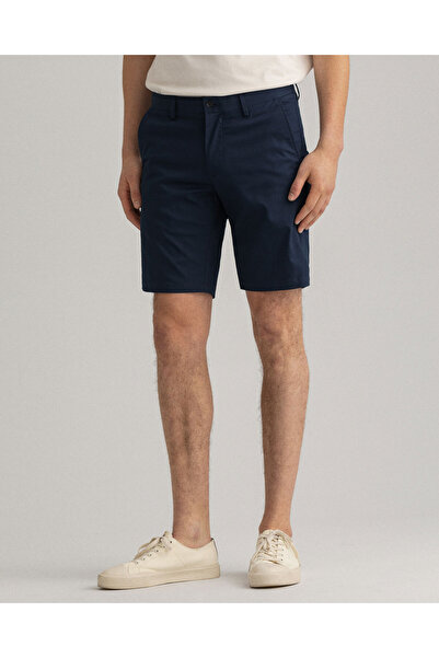 Gant Erkek Lacivert Slim Fit Şort